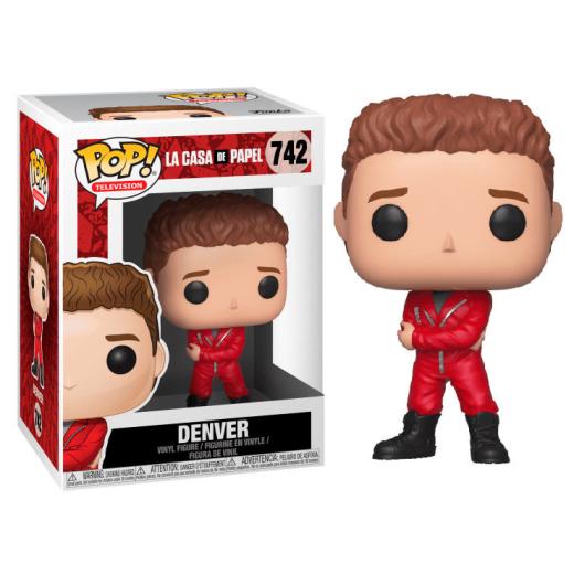 Funko  POP - Television -  Money Heist  Nagy pénzrablás Denver    figura