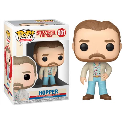 Funko  POP - Television -  Stranger Things 3 Hopper Date Night  es  figura