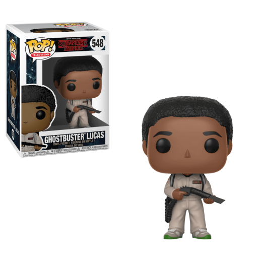 Funko  POP - Television -  Stranger Things  Ghostbuster Lucas    figura