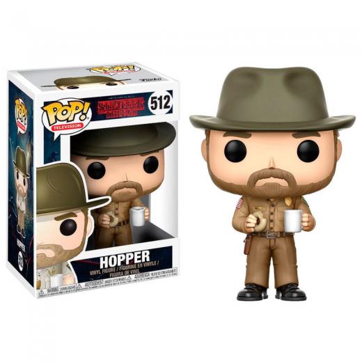 Funko  POP - Television -  Stranger Things Hopper    figura