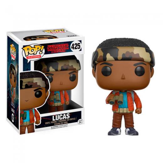 Funko  POP - Television -  Stranger Things Lucas with Binoculars    figura