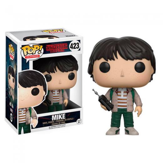 Funko  POP - Television -  Stranger Things Mike with Walkie Talkie    figura