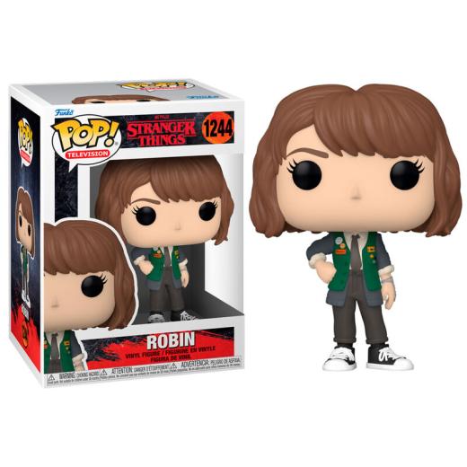 Funko  POP - Television -  Stranger Things S4  Robin    figura