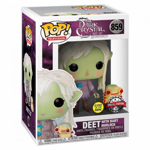 Funko  POP - Television -   Television Dark Crystal  Deet wings & glowing buddy    figura
