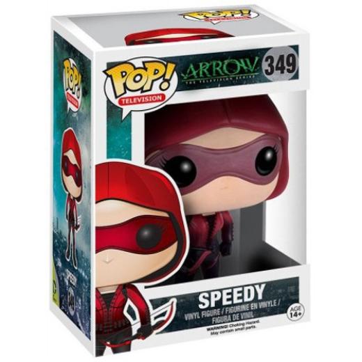 Funko  POP - Television -  TV Arrow  Zöld íjász  Speedy Action es  figura