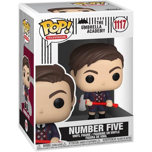Funko  POP - Television -  Umbrella Academy  Number 5    figura
